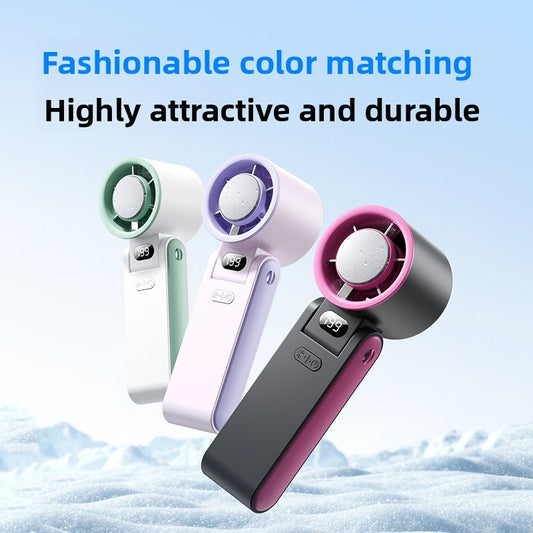 Foldable Ice Cooling Portable Neck Fan